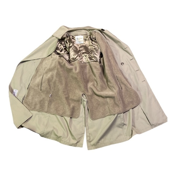 VINTAGE LONDON FOG TRENCH COAT ~ L 42R - Picture 4 of 6